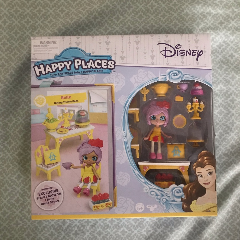 Disney Happy Places Belle Dining Theme Pack